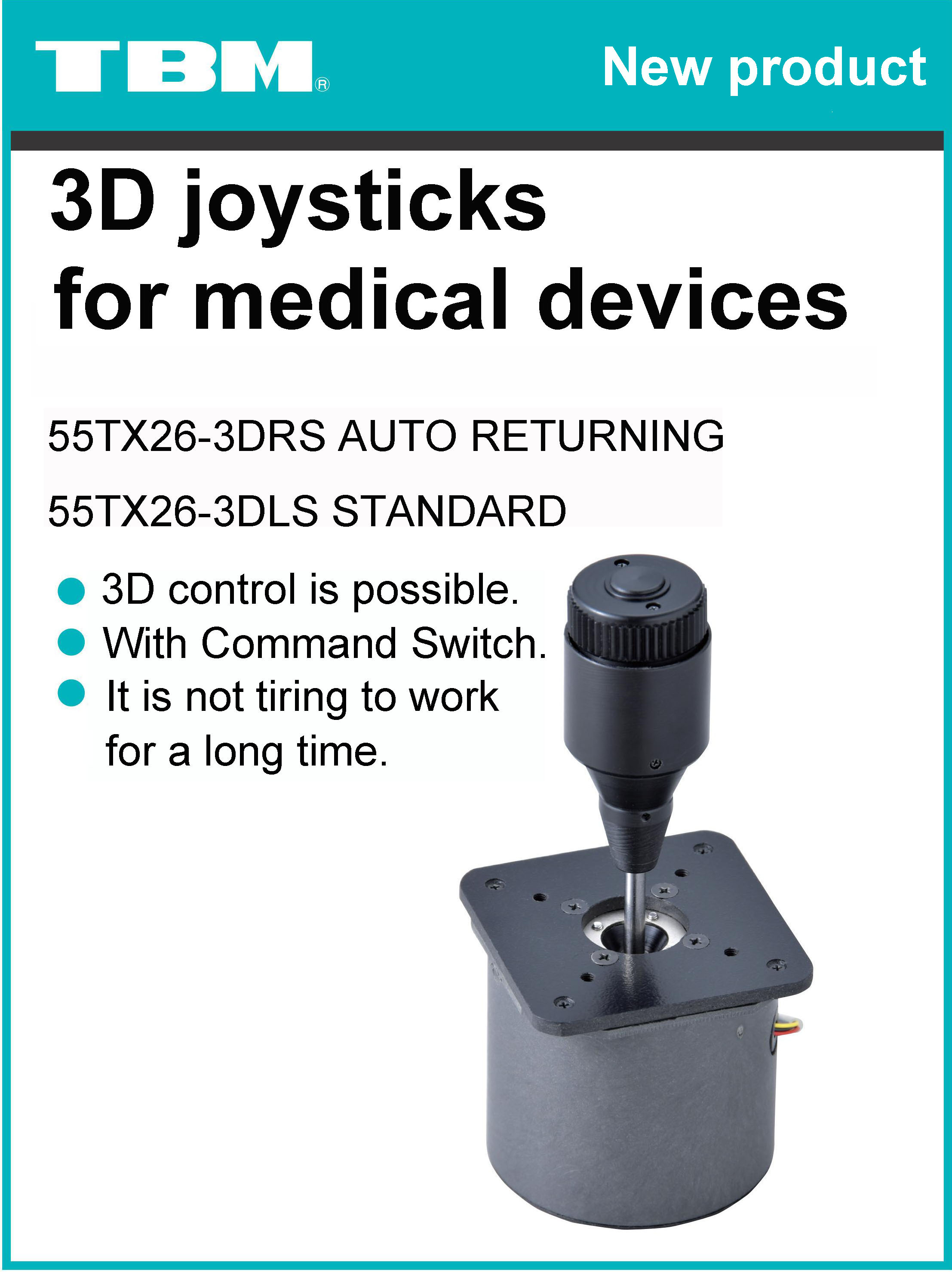 Joysticks for medical devices